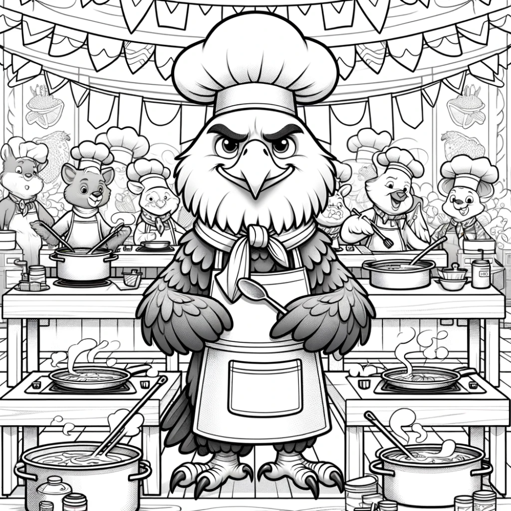 Cook Eagle Free Eagle Color Book - 13 Coloring Pages - Soar with Creativity: Eagle ...