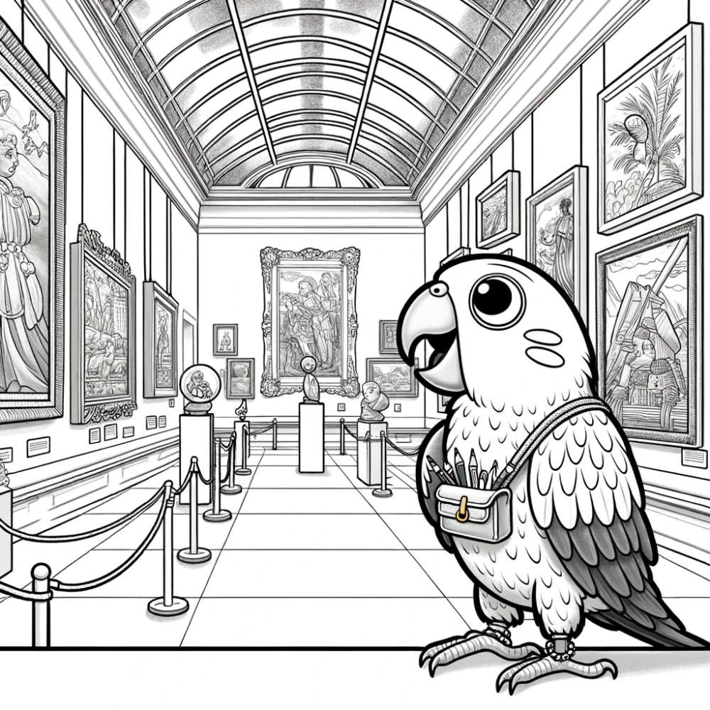 Free Parrot Color Book - 40 Coloring Pages - Discover the Fun of Parrot ...