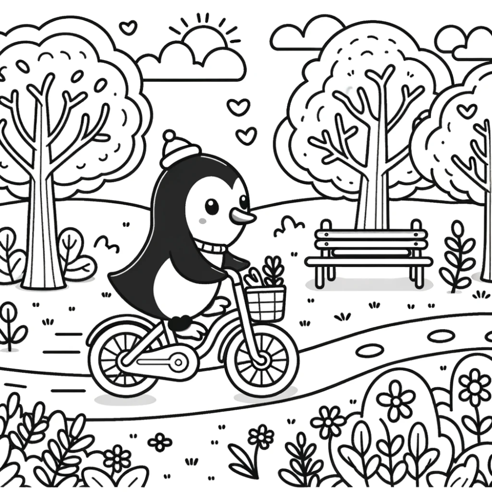 Free penguin Color Book - 40 Coloring Pages - Delightful Penguins ...