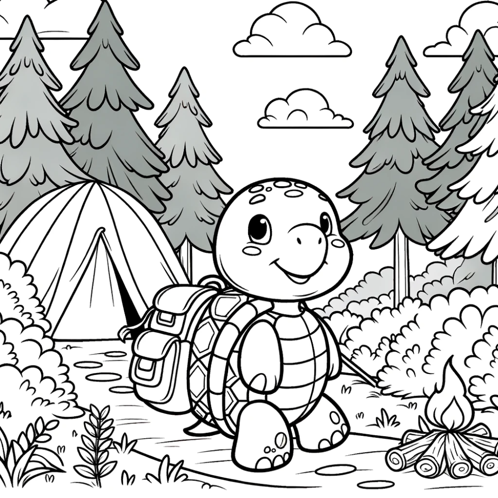 Free turtle Color Book - 40 Coloring Pages - Dive Into the Colorful ...
